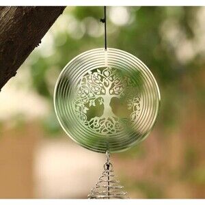 Tree of Life 3D Spinner hanging wind catcher for both indoor and outdoor